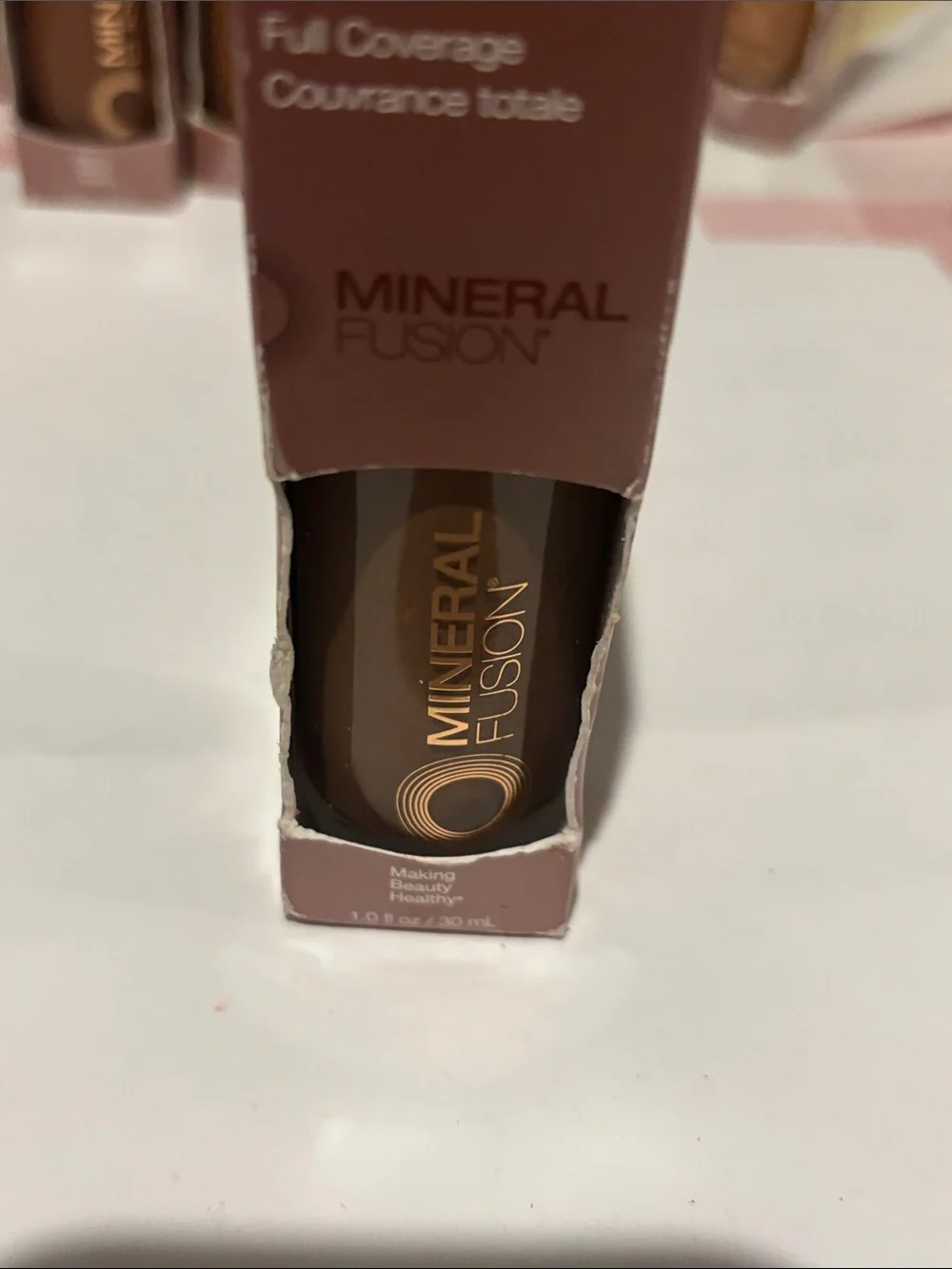 Mineral Fusion Full Coverage Foundation - Deep 6- MOCHA 30 ml
